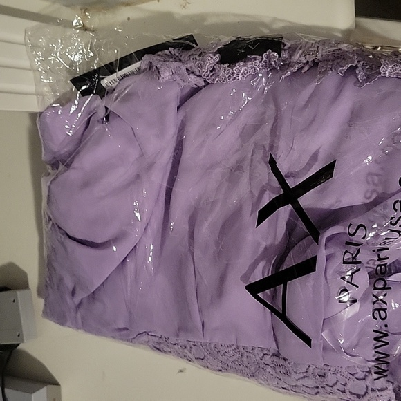 NWT Lilac High Neck Crochet Maxi Dress Vestido - Picture 9 of 9